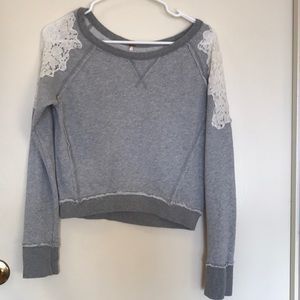Free People lace sweater